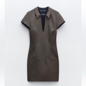 Zara Plaid Mini Dreds Sz Large